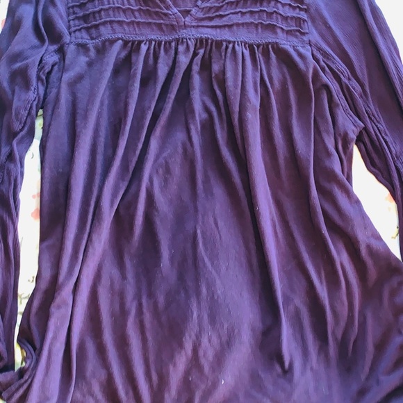 Plum Babydoll Tunic - Picture 2 of 3